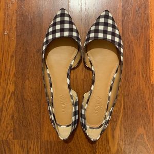 Jcrew Factory Gingham flats
